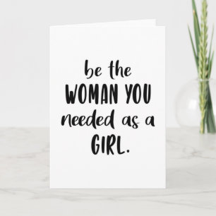 Vrouwendag Meisje Macht Vrouw Feminisme Vrouwen Gi Kaart