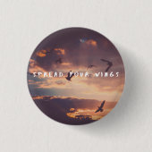 Vrouwendag Ronde Button 3,2 Cm (Voorkant)