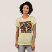 Vrouwendag Slim Fit T-shirt (Voorkant volledig)