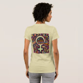 Vrouwendag Slim Fit T-shirt (Achterkant volledig)