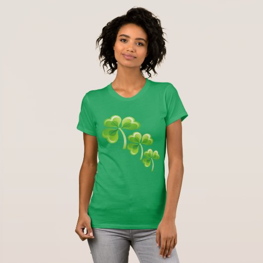 Vrouwendag, T-shirt-St. Patrick T-shirt (Voorkant volledig)