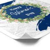 Vrouwendag Thema schattig design Poster (Hoek)