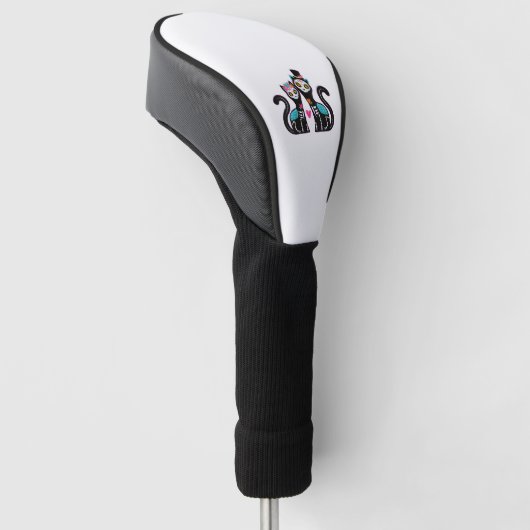 Vrouwendag van de dode katten Kattenliefhebbers Di Golfheadcover (Schuin)