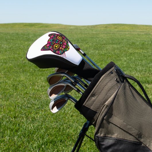 Vrouwendag van dode katten liefhebbers suikersched golfheadcover (Insitu)