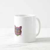 Vrouwendag van dode katten liefhebbers suikersched koffiemok (Voorkant rechts)