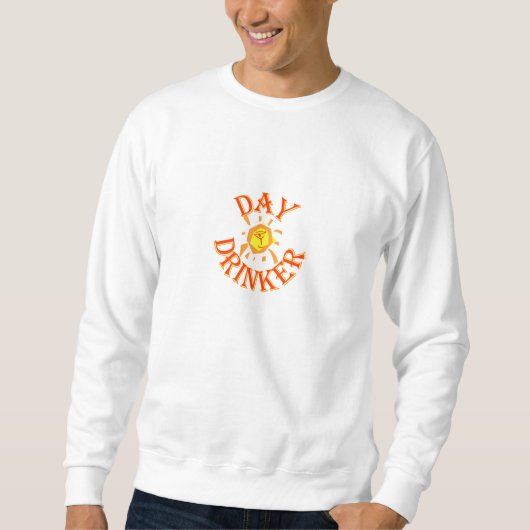 VrouwendagDrinker Design - Mannen sweatshirt (Voorkant)