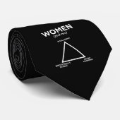 Vrouwendiagram - kies twee stropdas (Opgerold)