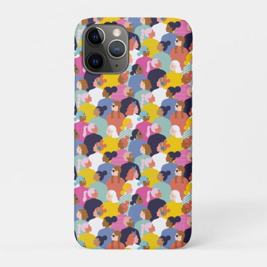 Vrouwendiversiteit - Vrouwen met verschillende ran Case-Mate iPhone Case (Achterkant)