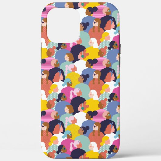 Vrouwendiversiteit - Vrouwen met verschillende ran Case-Mate iPhone Case (Achterkant)