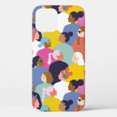 Vrouwendiversiteit - Vrouwen met verschillende ran Case-Mate iPhone Case (Achterkant)