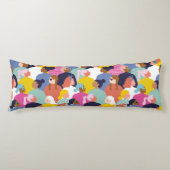 Vrouwendiversiteit - Vrouwen met verschillende ran Lichaamskussen (Voorkant)