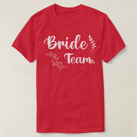 Vrouwendrukteam voor vrouwen t-shirt (Design voorkant)