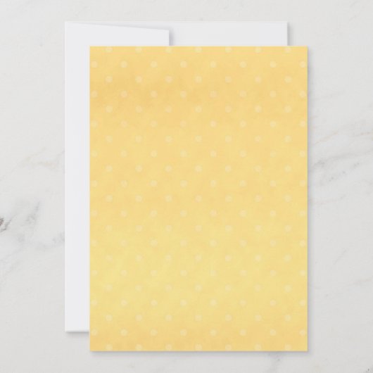 Vrouwengeel 40e verjaardag Cocktail Party Kaart (Achterkant)