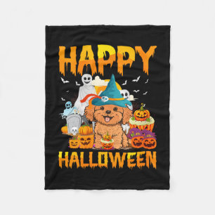 Vrouwengelukkig Halloween Fleece Deken