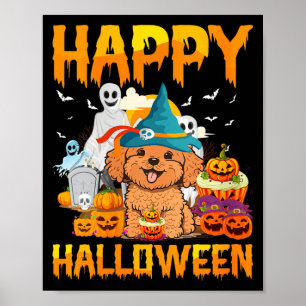 Vrouwengelukkig Halloween Poster