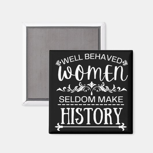 Vrouwengeschiedenis Magneet (Voorkant / Achterkant)