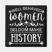 Vrouwengeschiedenis Magneet (Voorkant)