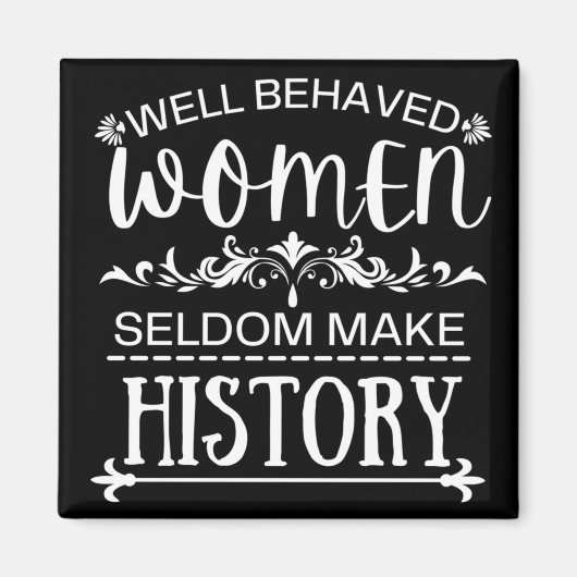 Vrouwengeschiedenis Magneet (Voorkant)