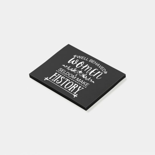 Vrouwengeschiedenis Post-it® Notes (Schuin)