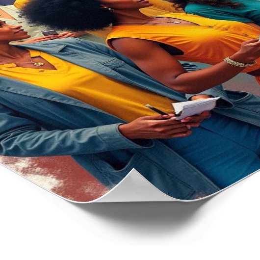 Vrouwengeschiedenis Poster (Hoek)