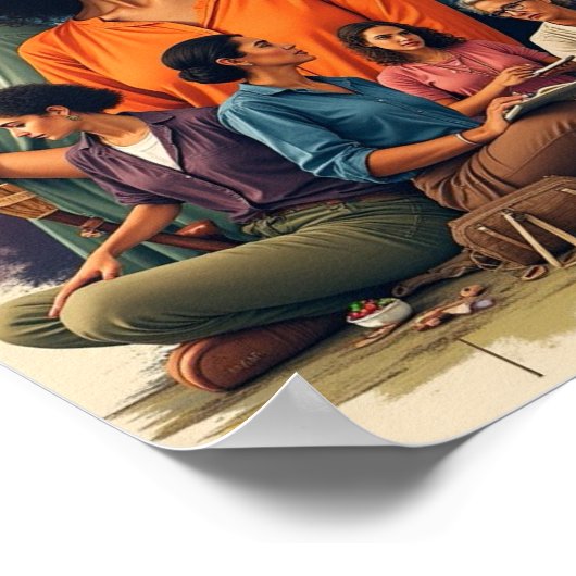 Vrouwengeschiedenis Poster (Hoek)