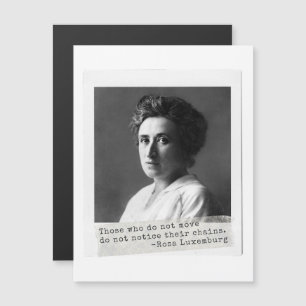 Vrouwengeschiedenis: Rosa Luxemburg Citaat over vr