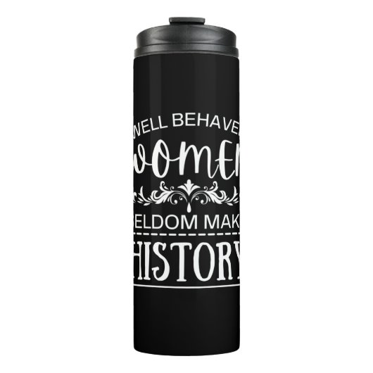 Vrouwengeschiedenis Thermosbeker (Voorkant)