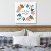 Vrouwengeschiedenismaand Canvas Afdruk (Insitu (Slaapkamer))
