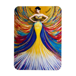 Vrouwengeschiedenismaand, Elegante Vrouw Magneet