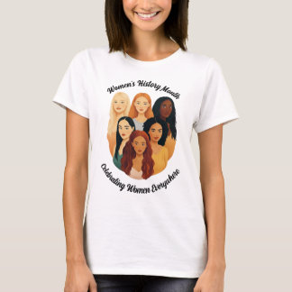 Vrouwengeschiedenismaand T-shirt