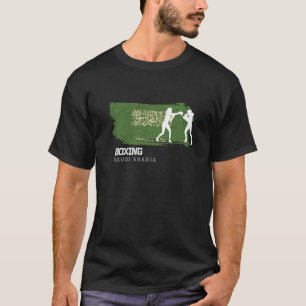 Vrouwengevechtsporten Saudi-Arabië Boksen Vechters T-shirt