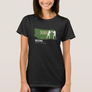 Vrouwengevechtsporten Saudi-Arabië Boksen Vechters T-shirt