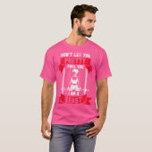 Vrouwengewicht-Lifting Workout Quote Funny Fitness T-shirt (Voorkant volledig)