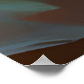 Vrouwengezicht | AI-gegenereerde illustraties Poster (Hoek)