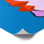 vrouwengezicht, Cubisme Poster (Hoek)