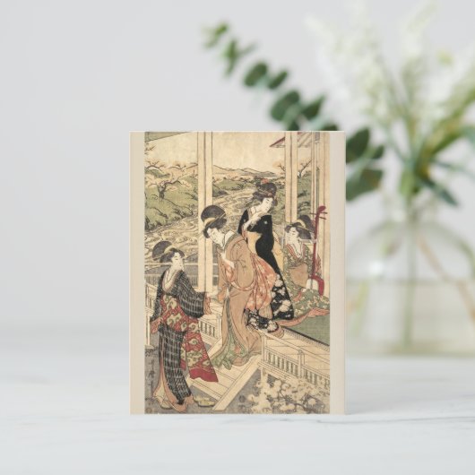 Vrouwengroep Briefkaart (Staand voorkant)