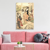 Vrouwengroep Canvas Afdruk (Insitu (Woonkamer))