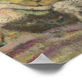 Vrouwengroep in een park schilderen poster (Hoek)