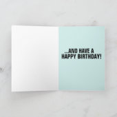 VROUWENGROOT MAAR BIRTHDAAGKAARTEN KAART (Binnen)