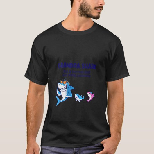 Vrouwenhaai als een normale haai, maar meer t-shirt (Voorkant)