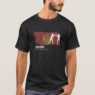 Vrouwenhandel Montenegro vecht sport vesting box T-shirt