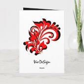 vrouwenhart kaart (Achterkant)