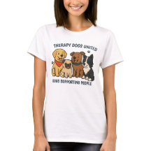Vrouwenhonden voor de lol die mensen steunen