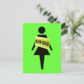 Vrouwenhouding grappige vrouwenverhalen briefkaart (Staand voorkant)