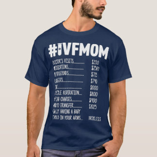 VrouwenIVF Gift Warrior Mam Price Transfer Day T-shirt