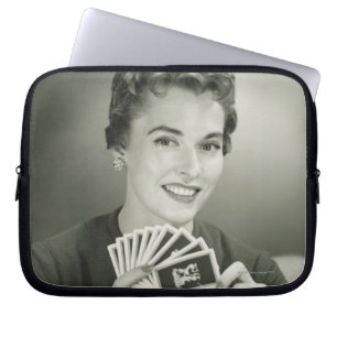 Vrouwenkaarten Laptop Sleeve