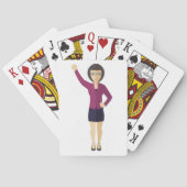 Vrouwenkaarten Pokerkaarten (Achterkant)