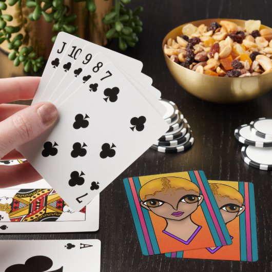Vrouwenkaarten Pokerkaarten (Insitu)