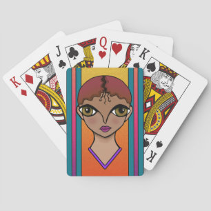 Vrouwenkaarten Pokerkaarten