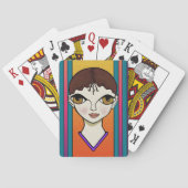 Vrouwenkaarten Pokerkaarten (Achterkant)